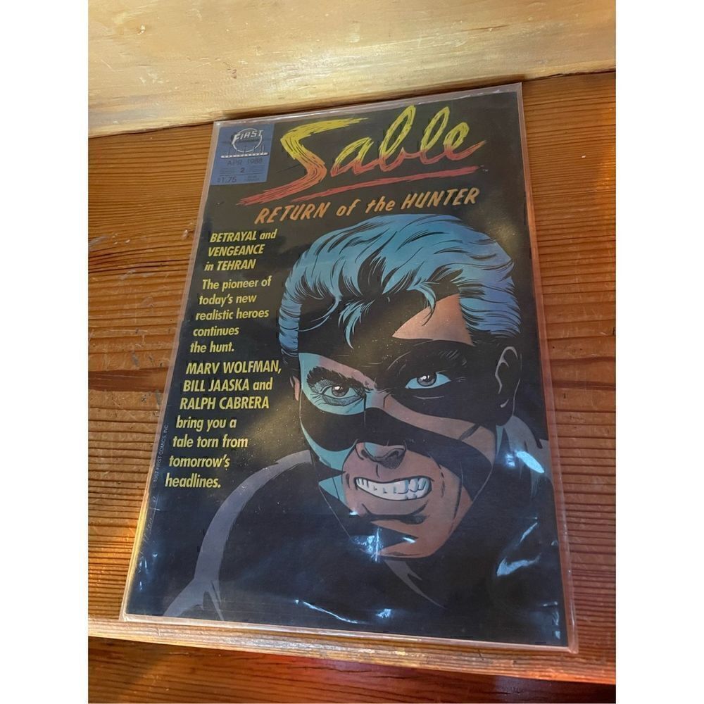Sable #2 (1988) | Comic Books - Copper Age, First